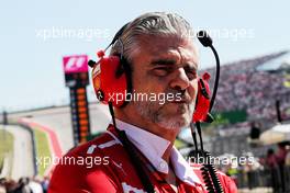 Maurizio Arrivabene (ITA) Ferrari Team Principal on the grid. 22.10.2017. Formula 1 World Championship, Rd 17, United States Grand Prix, Austin, Texas, USA, Race Day.