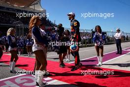 Daniel Ricciardo (AUS) Red Bull Racing on the grid. 22.10.2017. Formula 1 World Championship, Rd 17, United States Grand Prix, Austin, Texas, USA, Race Day.