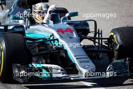 Race winner Lewis Hamilton (GBR) Mercedes AMG F1 W08 celebrates in parc ferme. 22.10.2017. Formula 1 World Championship, Rd 17, United States Grand Prix, Austin, Texas, USA, Race Day.