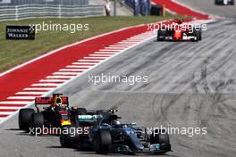 Valtteri Bottas (FIN) Mercedes AMG F1 W08. 22.10.2017. Formula 1 World Championship, Rd 17, United States Grand Prix, Austin, Texas, USA, Race Day.