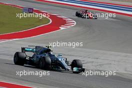 Valtteri Bottas (FIN) Mercedes AMG F1  22.10.2017. Formula 1 World Championship, Rd 17, United States Grand Prix, Austin, Texas, USA, Race Day.