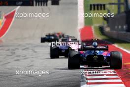 Daniil Kvyat (RUS) Scuderia Toro Rosso  22.10.2017. Formula 1 World Championship, Rd 17, United States Grand Prix, Austin, Texas, USA, Race Day.
