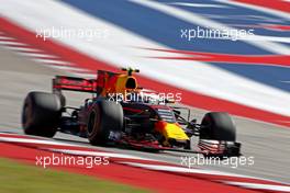 Max Verstappen (NLD) Red Bull Racing  22.10.2017. Formula 1 World Championship, Rd 17, United States Grand Prix, Austin, Texas, USA, Race Day.