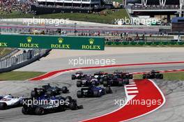 The start of the race. 22.10.2017. Formula 1 World Championship, Rd 17, United States Grand Prix, Austin, Texas, USA, Race Day.