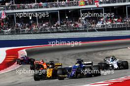 Marcus Ericsson (SWE) Sauber C36. 22.10.2017. Formula 1 World Championship, Rd 17, United States Grand Prix, Austin, Texas, USA, Race Day.