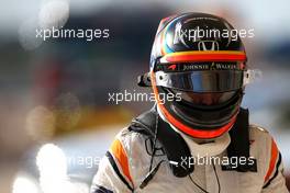 Fernando Alonso (ESP) McLaren F1  21.10.2017. Formula 1 World Championship, Rd 17, United States Grand Prix, Austin, Texas, USA, Qualifying Day.