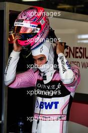 Esteban Ocon (FRA) Sahara Force India F1 Team. 21.10.2017. Formula 1 World Championship, Rd 17, United States Grand Prix, Austin, Texas, USA, Qualifying Day.