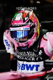 Sergio Perez (MEX) Sahara Force India F1. 21.10.2017. Formula 1 World Championship, Rd 17, United States Grand Prix, Austin, Texas, USA, Qualifying Day.