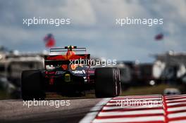 Max Verstappen (NLD) Red Bull Racing RB13. 21.10.2017. Formula 1 World Championship, Rd 17, United States Grand Prix, Austin, Texas, USA, Qualifying Day.