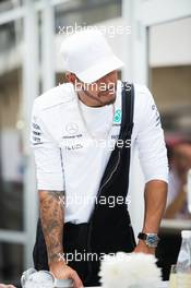 Lewis Hamilton (GBR) Mercedes AMG F1. 21.10.2017. Formula 1 World Championship, Rd 17, United States Grand Prix, Austin, Texas, USA, Qualifying Day.
