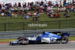 Pascal Wehrlein (GER) Sauber C36. 21.10.2017. Formula 1 World Championship, Rd 17, United States Grand Prix, Austin, Texas, USA, Qualifying Day.