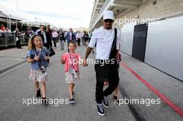 Lewis Hamilton (GBR) Mercedes AMG F1. 21.10.2017. Formula 1 World Championship, Rd 17, United States Grand Prix, Austin, Texas, USA, Qualifying Day.