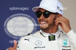 Lewis Hamilton (GBR) Mercedes AMG F1   21.10.2017. Formula 1 World Championship, Rd 17, United States Grand Prix, Austin, Texas, USA, Qualifying Day.