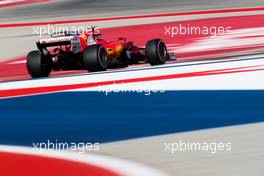 Kimi Raikkonen (FIN) Ferrari SF70H. 21.10.2017. Formula 1 World Championship, Rd 17, United States Grand Prix, Austin, Texas, USA, Qualifying Day.