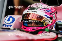 Esteban Ocon (FRA) Sahara Force India F1 VJM10. 21.10.2017. Formula 1 World Championship, Rd 17, United States Grand Prix, Austin, Texas, USA, Qualifying Day.