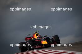 Max Verstappen (NLD) Red Bull Racing RB13. 21.10.2017. Formula 1 World Championship, Rd 17, United States Grand Prix, Austin, Texas, USA, Qualifying Day.