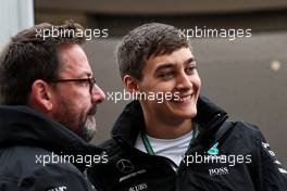 George Russell (GBR) Mercedes AMG F1 Test Driver. 22.10.2017. Formula 1 World Championship, Rd 17, United States Grand Prix, Austin, Texas, USA, Race Day.