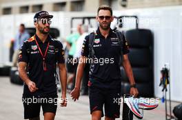 Daniel Ricciardo (AUS) Red Bull Racing. 19.10.2017. Formula 1 World Championship, Rd 17, United States Grand Prix, Austin, Texas, USA, Preparation Day.