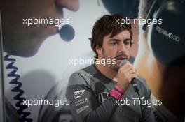 Fernando Alonso (ESP) McLaren. 19.10.2017. Formula 1 World Championship, Rd 17, United States Grand Prix, Austin, Texas, USA, Preparation Day.