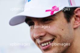 Esteban Ocon (FRA) Sahara Force India F1 Team. 19.10.2017. Formula 1 World Championship, Rd 17, United States Grand Prix, Austin, Texas, USA, Preparation Day.