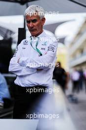 Geoff Willis (GBR) Mercedes AMG F1 Technology Director. 19.10.2017. Formula 1 World Championship, Rd 17, United States Grand Prix, Austin, Texas, USA, Preparation Day.