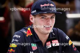 Max Verstappen (NLD) Red Bull Racing. 19.10.2017. Formula 1 World Championship, Rd 17, United States Grand Prix, Austin, Texas, USA, Preparation Day.
