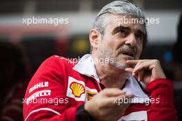 Maurizio Arrivabene (ITA) Ferrari Team Principal. 19.10.2017. Formula 1 World Championship, Rd 17, United States Grand Prix, Austin, Texas, USA, Preparation Day.
