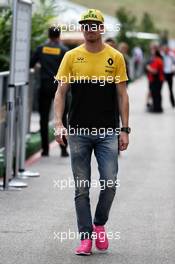 Nico Hulkenberg (GER) Renault Sport F1 Team. 19.10.2017. Formula 1 World Championship, Rd 17, United States Grand Prix, Austin, Texas, USA, Preparation Day.