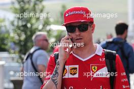 Kimi Raikkonen (FIN) Ferrari. 19.10.2017. Formula 1 World Championship, Rd 17, United States Grand Prix, Austin, Texas, USA, Preparation Day.