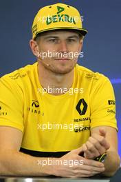 Nico Hulkenberg (GER) Renault Sport F1 Team  19.10.2017. Formula 1 World Championship, Rd 17, United States Grand Prix, Austin, Texas, USA, Preparation Day.