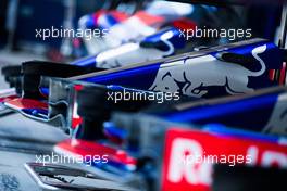 Scuderia Toro Rosso STR12 nosecones. 19.10.2017. Formula 1 World Championship, Rd 17, United States Grand Prix, Austin, Texas, USA, Preparation Day.