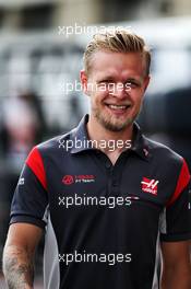 Kevin Magnussen (DEN) Haas F1 Team. 19.10.2017. Formula 1 World Championship, Rd 17, United States Grand Prix, Austin, Texas, USA, Preparation Day.