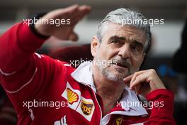Maurizio Arrivabene (ITA) Ferrari Team Principal. 19.10.2017. Formula 1 World Championship, Rd 17, United States Grand Prix, Austin, Texas, USA, Preparation Day.