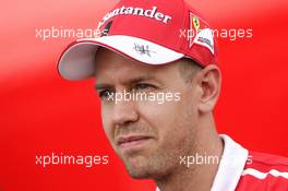 Sebastian Vettel (GER) Ferrari. 19.10.2017. Formula 1 World Championship, Rd 17, United States Grand Prix, Austin, Texas, USA, Preparation Day.