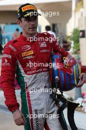 Race 2,  Charles Leclerc (MON) PREMA Racing race winner 26.11.2017. Formula 2 Championship, Rd 10, Yas Marina Circuit, Abu Dhabi, UAE, Sunday.