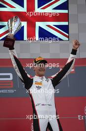 Race 1 podium, winner George Russell (GBR) ART Grand Prix 08.07.2017. GP3 Series, Rd 2, Spielberg, Austria, Saturday.