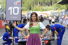 Race 1, grid girls 08.07.2017. GP3 Series, Rd 2, Spielberg, Austria, Saturday.