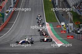 Race 1, Dorian Boccolacci (ITA) Trident 08.07.2017. GP3 Series, Rd 2, Spielberg, Austria, Saturday.