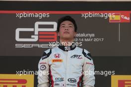 13.05.2017 - Race 1, Nirei Fukuzumi (JAP) ART Grand Prix race winner 12.05.2017-14.05.2016 GP3 Series, Circuit de Barcelona Catalunya, Spain