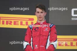13.05.2017 - Race 1, 2nd place Leonardo Pulcini (ITA) Arden International 12.05.2017-14.05.2016 GP3 Series, Circuit de Barcelona Catalunya, Spain
