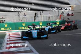Race 2, Arjun Maini (IND) Jenzer Motorsport 26.11.2017. GP3 Series, Rd 8, Yas Marina Circuit, Abu Dhabi, UAE, Sunday.
