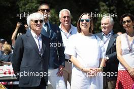 Bernie Ecclestone (GBR) and Claire Williams. 01-02.07.2017 Goodwood Festival of Speed, Goodwood, England