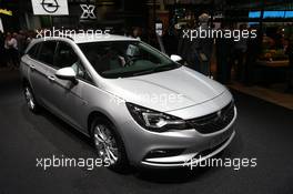 Opel Astra EcoM 12-13.09.2017. International Motor Show Frankfurt, Germany.