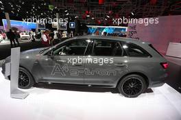 Audi A4 Avant G-Tron 12-13.09.2017. International Motor Show Frankfurt, Germany.