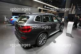 BMW X3 12-13.09.2017. International Motor Show Frankfurt, Germany.