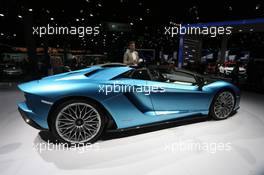 Lamborghini Aventador 12-13.09.2017. International Motor Show Frankfurt, Germany.