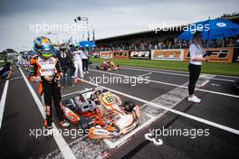 Dexter Patterson (GBR) World Junior Champion 24.09.2017. CIK-FIA World Junior Champs, PFI Karting, Grantham, UK