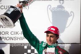 David Ajenjo Vidales (ESP) 24.09.2017. CIK-FIA World Champs, PFI Karting, Grantham, UK