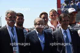 Chase Carey (USA) Formula One Group Chairman and Jean Todt (FRA), President FIA 14.06.2017-18.06.2016 Le Mans 24 Hour Race 2017, Le Mans, France