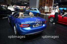 Fiat 124 Spider 07-08.03.2017. Geneva International Motor Show, Geneva, Switzerland. www.xpbimages.com, EMail: requests@xpbimages.com - copy of publication required for printed pictures. Every used picture is fee-liable. © Copyright: Photo4 / XPB Images